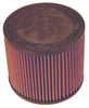 K&N Universal Air Filter - Round Straight 4in Flange ID x 7in OD x 6in Height