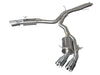 aFe 18-20 Audi RS5 Coupe MACH Force-Xp 3in to 2.5in 304 SS Axle-Back Exhaust System-Quad Polish Tips