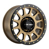 Method MR305 NV 20x10 -18mm Offset 8x6.5 130.81mm CB Method Bronze/Black Street Loc Wheel