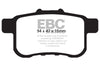 EBC 09-14 Acura TSX 2.4 Greenstuff Rear Brake Pads