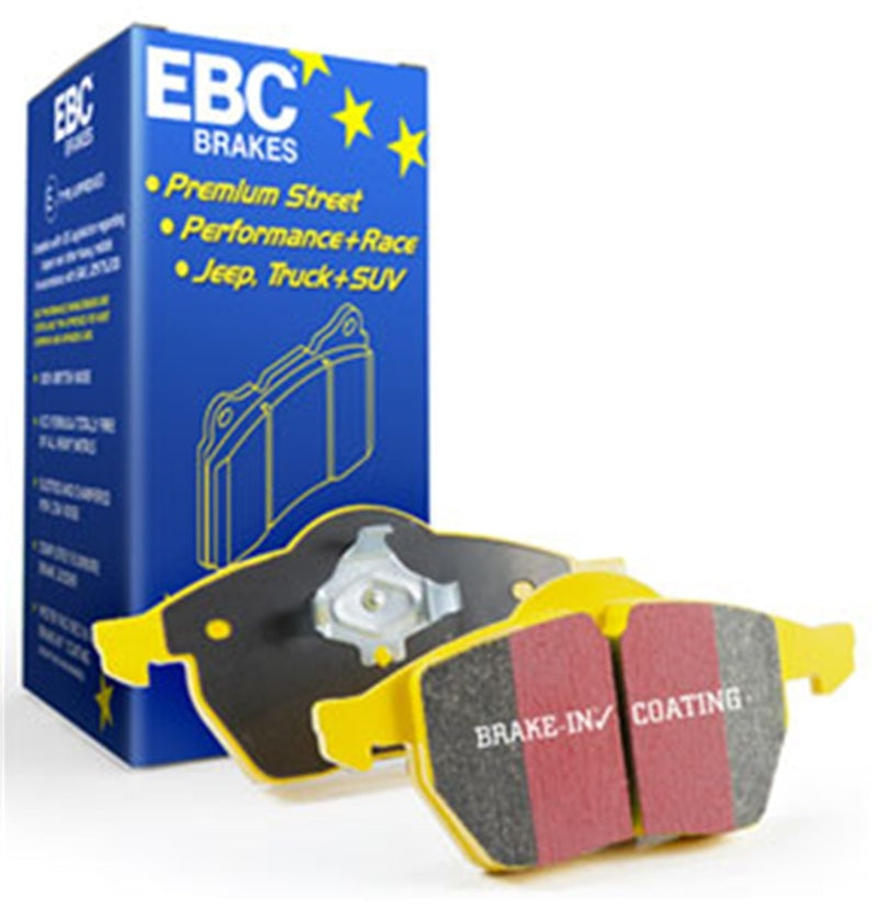 EBC 2014+ Audi A3 1.8 Turbo (w/Electronic Parking Brake) Yellowstuff Rear Brake Pads