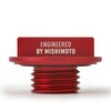 Mishimoto 87-01 Ford Mustang Hoonigan Oil Filler Cap - Red