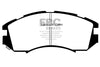 EBC 92-96 Subaru Impreza 1.8 (2WD) (13in Wheels) Greenstuff Front Brake Pads