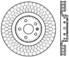 StopTech Slotted Sport Brake Rotor