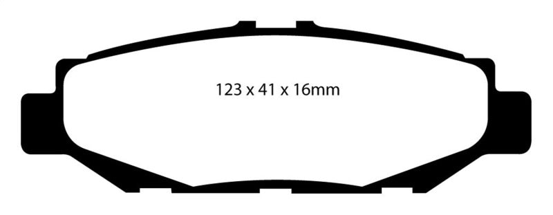 EBC 93-97 Lexus GS300 3.0 Redstuff Rear Brake Pads