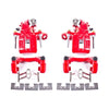 Power Stop 06-11 Acura CSX Rear Red Calipers w/Brackets - Pair