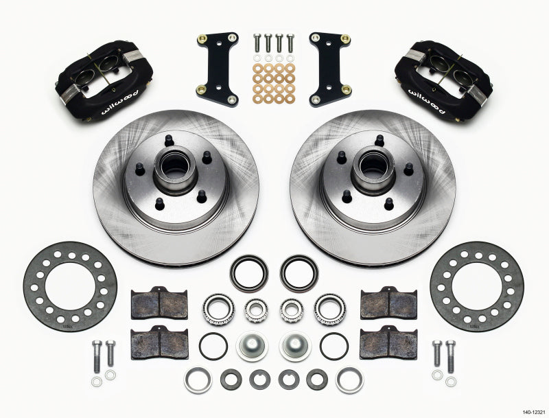 Wilwood Forged Dynalite Front Kit 11.88in 1 PC Rotor&Hub Buick 1941-1956