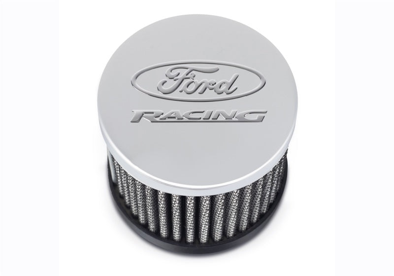 Ford Racing Push In Valve Cover Breather Filter w/Ford Racing Logo Top