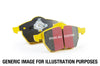 EBC 10-15 BMW X6 4.4 Twin Turbo Hybrid Yellowstuff Front Brake Pads