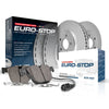 Power Stop 08-11 Saab 9-3 Rear Euro-Stop Brake Kit