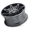 ION Type 142 17x9 / 5x127 BP / -12mm Offset / 78.1mm Hub Matte Black Wheel