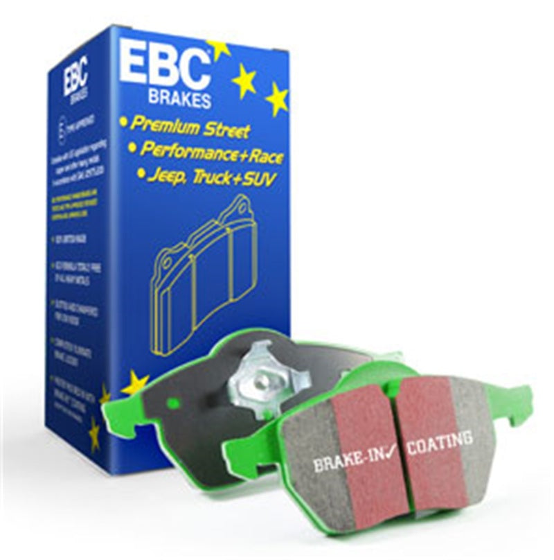 EBC 10-14 BMW X5 4.4 Twin Turbo (50) Greenstuff Rear Brake Pads