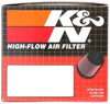 K&N Filter Universal Rubber Filter 2 1/4 inch Flange 3 1/2 inch OD 4 inch Height