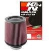 K&N Round Tapered Universal Air Filter 3 inch Flange 6 inch Base 5 inch Top 6 inch Height