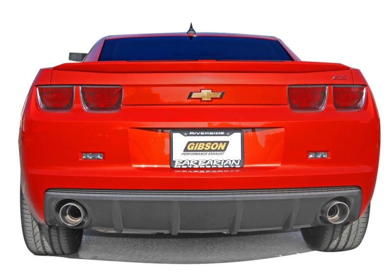 Gibson 2010 Chevrolet Camaro SS 6.2L 2.25in Cat-Back Dual Exhaust - Aluminized