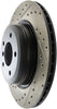 StopTech 06 BMW 330 / 07-09 BMW 335 Slotted & Drilled Right Rear Rotor