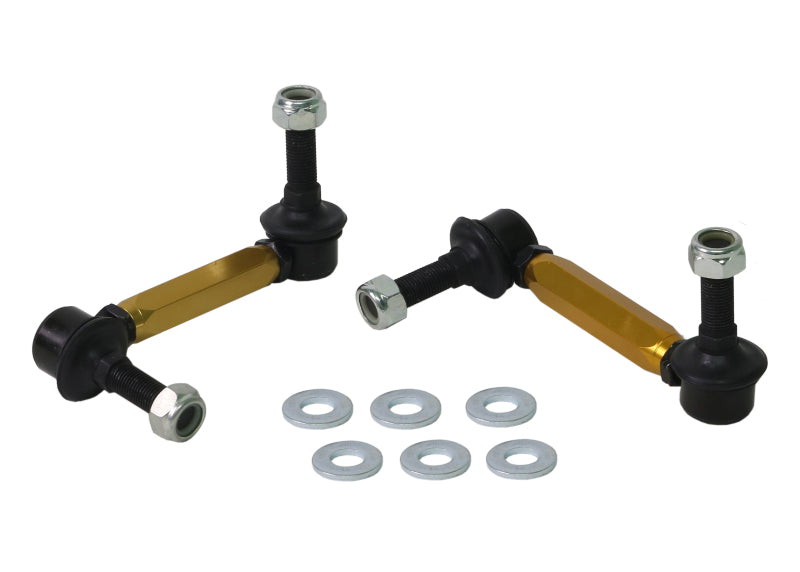 Whiteline 06-09 Toyota FJ Cruiser GSJ10 / 09+ GSJ15 Front Adjustable Heavy Duty Sway Bar Link Kit