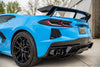 Corsa 20-23 Chevrolet Corvette C8 RWD 4.5in Carbon Fiber Black PVD Tip Kit (For Corsa Exhaust Only)