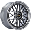 BBS LM 19x8.5 5x112 ET48 Diamond Black Center Diamond Cut Lip Wheel -82mm PFS/Clip Required