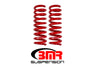 BMR 16-17 6th Gen Camaro V8 Rear Performance Version Lowering Springs - Red