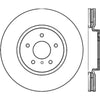 StopTech Power Slot 09 Nissan 370z / 08-09 Infiniti G37 Slotted Front Left CRYO Rotor