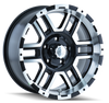 ION Type 179 20x9 / 6x139.7 BP / 12mm Offset / 106mm Hub Black/Machined Wheel