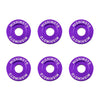 Mishimoto Large Fender Washer Kit (6pcs) - Purple