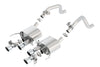 Borla 14-15 Chevy Corvette C7 6.2L RWD w/AFM &NPP ATAK-Type Dual Rd Rolled Center Rear Exit Exhaust