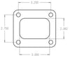 Cometic Turbo FLG T4 Garrett Exh Inlet .010in Exhaust Gasket