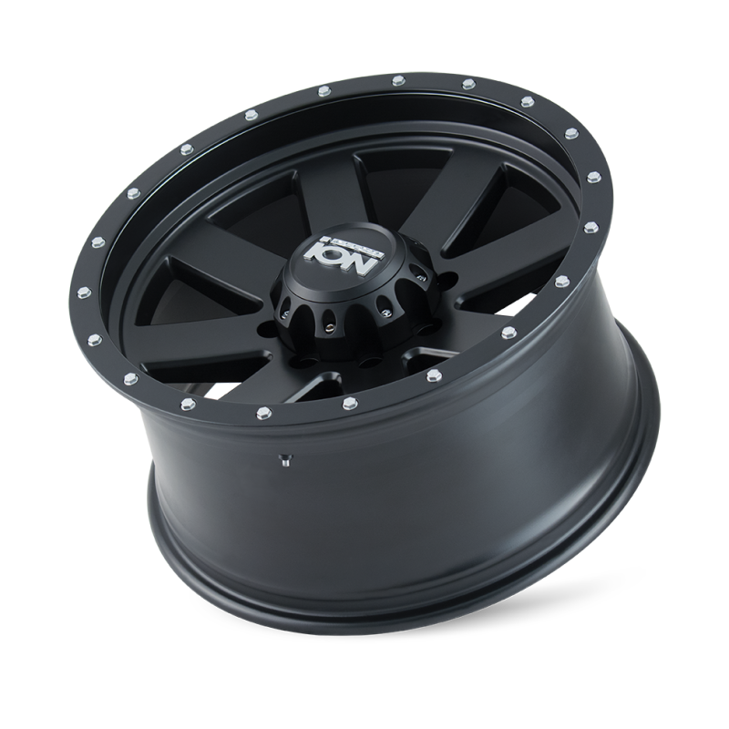 ION Type 134 20x10 / 6x135 BP / -19mm Offset / 87mm Hub Matte Gunmetal/Black Beadlock Wheel