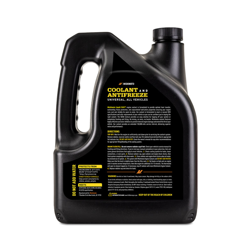 Mishimoto Liquid Chill EG Coolant, Universal, Yellow