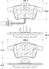 StopTech Street Touring 1/05-09 Audi A4/A4 Quattro Front Brake Pads