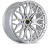 Vossen HF6-3 22x9.5 / 6x135 / ET20 / Deep Face / 87.1 - Silver Polished Wheel