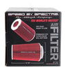 Spectre Adjustable Conical Air Filter 9-1/2in. Tall (Fits 3in. / 3-1/2in. / 4in. Tubes) - Red