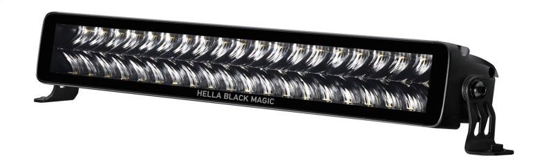 Hella Universal Black Magic 21in Double Light Bar - Driving Beam