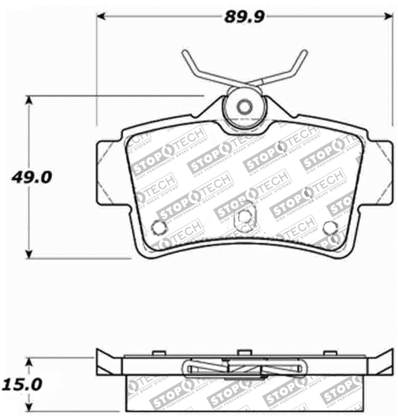 StopTech Performance Brake Pads