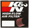 K&N Universal Rubber Filter 2.75in Flange ID x 5.875in Base OD x 4.75in Top OD x 7in Height