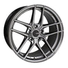 Enkei TY5 19x8 5x112 45mm Offset 72.6mm Bore Hyper Silver Wheel