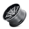 ION Type 143 20x10 / 8x165.1 BP / -19mm Offset / 125.2mm Hub Matte Black Wheel