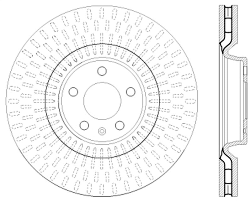 StopTech Slotted Sport Brake Rotor