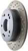 StopTech 02-06 Acura RSX Incl. Type S / 97-01 Integra Type R Slotted & Drilled Right Rear Rotor