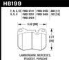 Hawk 79-83 PeuGeot 504 Station Wagon Front ER-1 Brake Pads