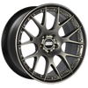 BBS CH-RII 20x9.5 5x112 ET25 Satin Platinum Center Black Lip SS Rim Prot Wheel -82mm PFS/Clip Req