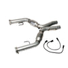 BBK 05-10 Mustang 4.6 Short Mid X Pipe With Catalytic Converters 2-3/4 For BBK Long Tube Headers