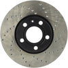 StopTech 96-7/04 Audi A4 / 95-01 A6 / 7/98-05 VW Passat Left Front Drilled Rotor