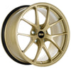 BBS RI-A 18x10.5 5x120 ET25 Gold Wheel -82mm PFS/Clip Required