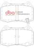 DBA 03-07 G35 w/ Brembo XP650 Front Brake Pads