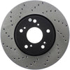 StopTech Drilled Sport Brake Rotor Front Right 13 Honda Accord Sport