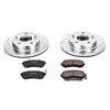 Power Stop 94-96 Nissan 240SX Front Z23 Evolution Sport Brake Kit