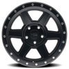 Dirty Life 9315 Compound 17x9 / 5x127 BP / -12mm Offset / 78.1mm Hub Matte Black Wheel